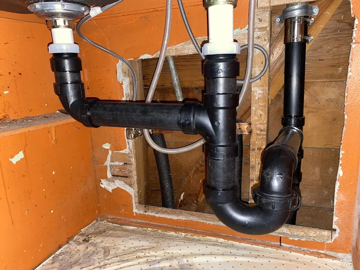 Professional Pipe Bursting equipment and tools on the job in Northdale